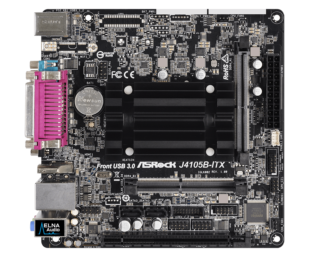 Продать Материнская плата AsRock J4105B-ITX (Intel J4105) по Trade-In  интернет-магазине Телемарт - Киев, Днепр, Украина