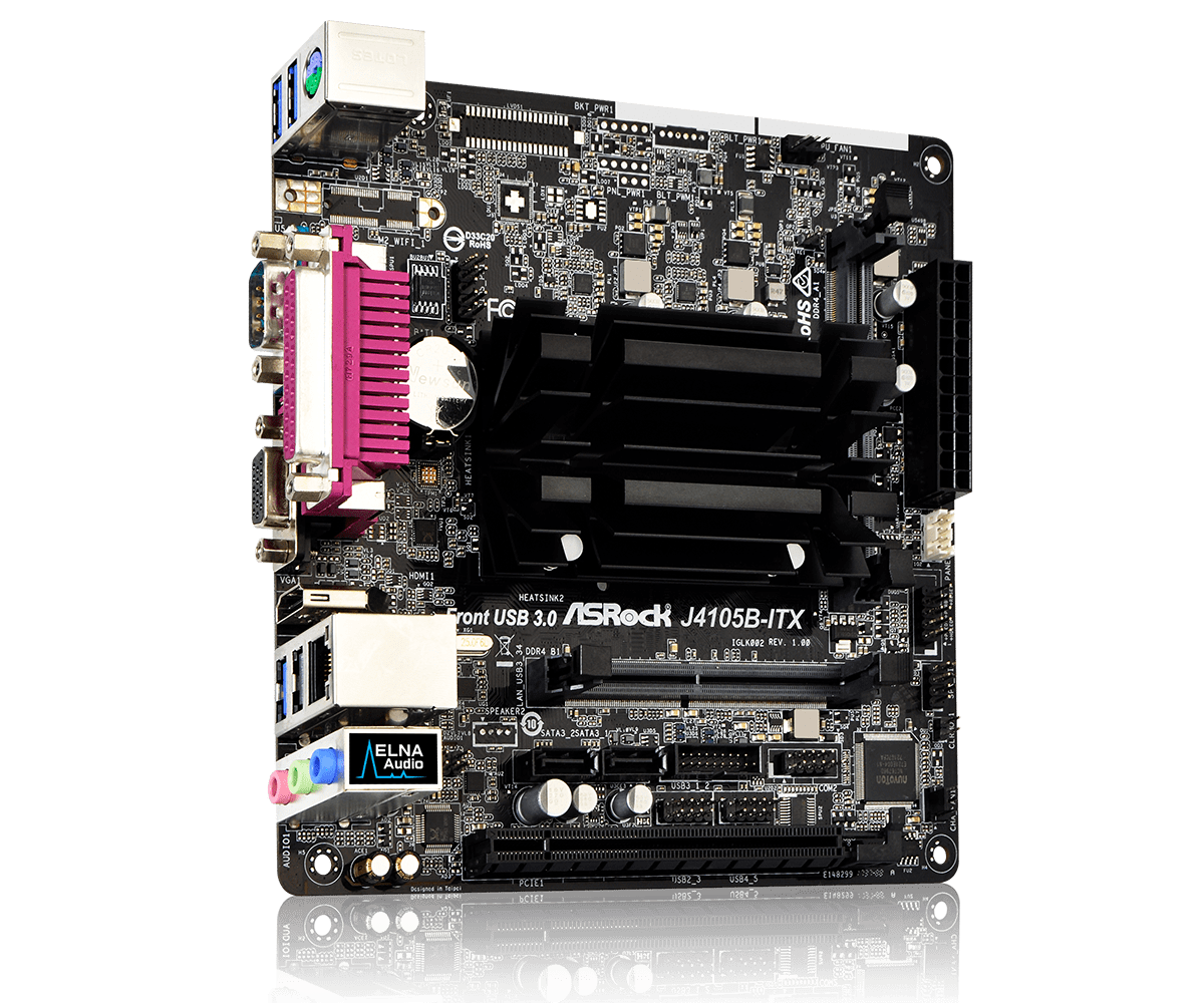 Продать Материнская плата AsRock J4105B-ITX (Intel J4105) по Trade-In  интернет-магазине Телемарт - Киев, Днепр, Украина