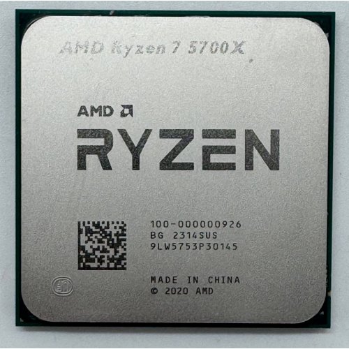 Процесор AMD Ryzen 7 5700X 3.4(4.6)GHz 32MB sAM4 Box (100-100000926WOF) (Відновлено продавцем, 852337) купити в Україні: Київ, Львів, Хмельницький, Тернопіль, Івано-Франківськ | Перевірка сумісності, низька ціна, відгуки, характеристики від TELEMART фото