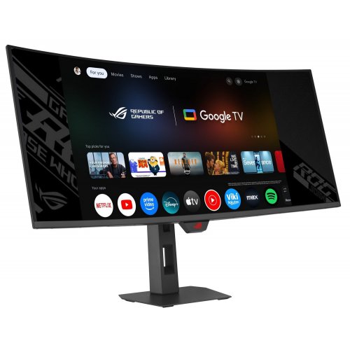 Монітор Asus 34" ROG Strix XG34WCDMTG (90LM0B10-B02171) Black купити в Україні: Київ, Львів, Хмельницький, Тернопіль, Івано-Франківськ | Низька ціна, відгуки, характеристики від TELEMART фото