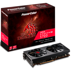 Відеокарта PowerColor Radeon RX 5700 Red Dragon OC 8192MB (AXRX 5700 8GBD6-3DHR/OC) (Відновлено продавцем, 852401)