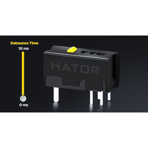 Мышка HATOR Pulsar 3 Pro (HTM620) Black купить в Украине: Киев, Днепр, Харьков, Одесса  | Низкая цена, отзывы, характеристики от TELEMART фото