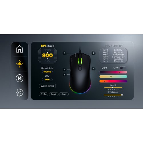 Мышка HATOR Pulsar 3 Pro (HTM620) Black купить в Украине: Киев, Днепр, Харьков, Одесса  | Низкая цена, отзывы, характеристики от TELEMART фото