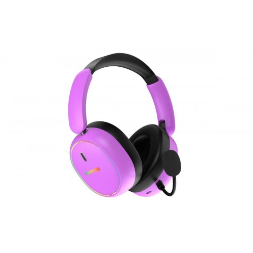 Наушники HATOR Phoenix 2 Wireless (ESH42) Cyber Violet купить в Украине: Киев, Днепр, Харьков, Одесса  | Низкая цена, отзывы, характеристики от TELEMART фото