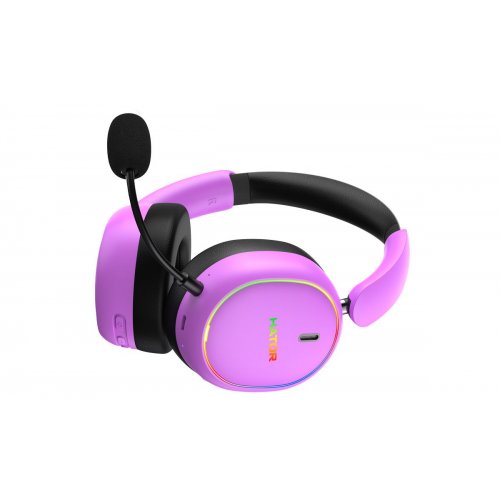 Наушники HATOR Phoenix 2 Wireless (ESH42) Cyber Violet купить в Украине: Киев, Днепр, Харьков, Одесса  | Низкая цена, отзывы, характеристики от TELEMART фото