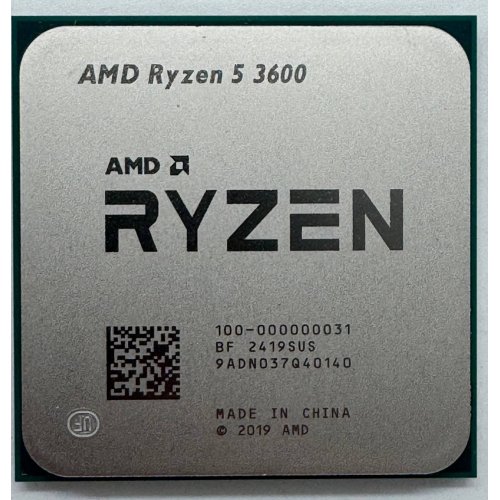 Процесор AMD Ryzen 5 3600 3.6(4.2)GHz 32MB sAM4 Tray (100-000000031) (Відновлено продавцем, 852442) купити в Україні: Київ, Львів, Хмельницький, Тернопіль, Івано-Франківськ | Перевірка сумісності, низька ціна, відгуки, характеристики від TELEMART фото