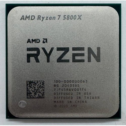 Процессор AMD Ryzen 7 5800X 3.8(4.7)GHz 32MB sAM4 Tray (100-000000063) (Восстановлено продавцом, 852443) купить в Украине: Киев, Днепр, Харьков, Одесса  | Проверка совместимости, низкая цена, отзывы, характеристики от TELEMART фото