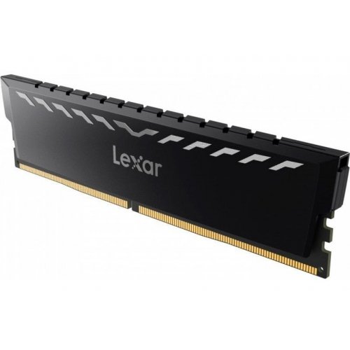 Уцінка озп Lexar DDR4 32GB (2x16GB) 3600Mhz Thor Black (LD4U16G36C18LG-RGD) (Розкрита упаковка, 852445) купити в Україні: Київ, Львів, Хмельницький, Тернопіль, Івано-Франківськ | Перевірка сумісності, низька ціна, відгуки, характеристики від TELEMART фото
