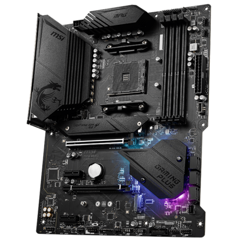 Уценка материнская плата MSI MPG B550 GAMING PLUS (sAM4, AMD B550) (Вскрытая упаковка, 852563) купить в Украине: Киев, Днепр, Харьков, Одесса  | Проверка совместимости, низкая цена, отзывы, характеристики от TELEMART фото