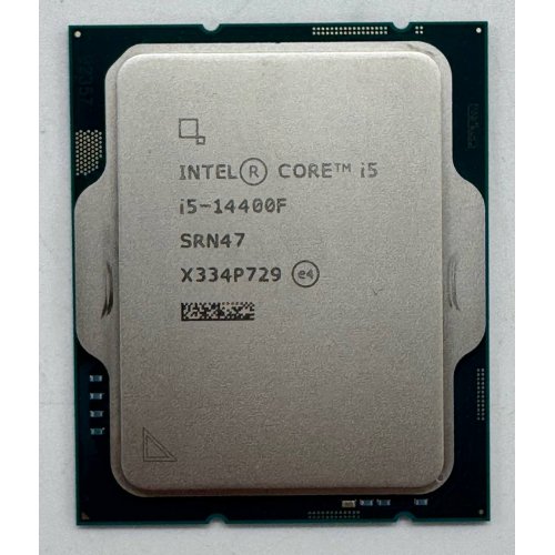 Процессор Intel Core i5-14400F 2.5(4.7)GHz 20MB s1700 Tray (CM8071505093011) (Восстановлено продавцом, 852597) купить в Украине: Киев, Днепр, Харьков, Одесса  | Проверка совместимости, низкая цена, отзывы, характеристики от TELEMART фото
