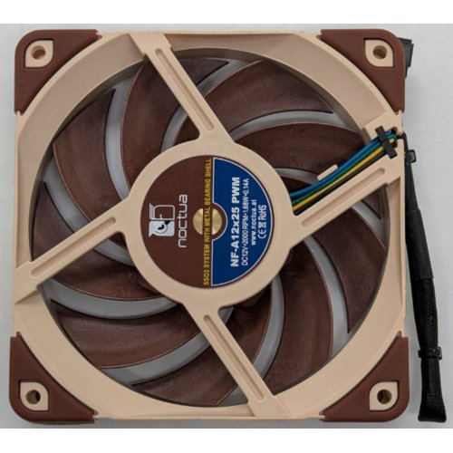 Кулер для корпуса Noctua NF-A12x25 PWM (Восстановлено продавцом, 852641) купить в Украине: Киев, Днепр, Харьков, Одесса  | Проверка совместимости, низкая цена, отзывы, характеристики от TELEMART фото