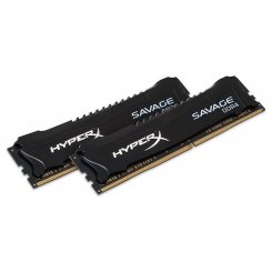 Озу Kingston DDR4 16GB (2x8GB) 2800Mhz HyperX Savage Black (HX428C14SB2K2/16) (Восстановлено продавцом, 852695)