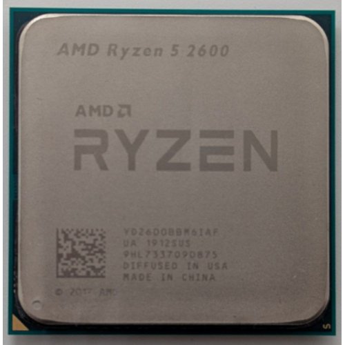 Процессор AMD Ryzen 5 2600 3.4(3.9)GHz 16MB sAM4 Tray (YD2600BBM6IAF) (Восстановлено продавцом, 852700) купить в Украине: Киев, Днепр, Харьков, Одесса  | Проверка совместимости, низкая цена, отзывы, характеристики от TELEMART фото