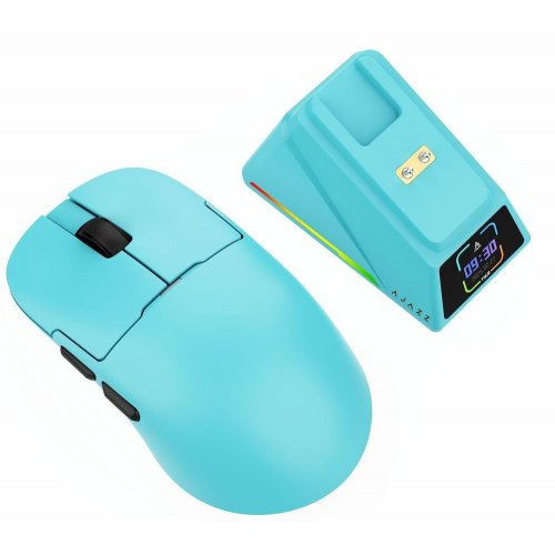 Уцінка миша Ajazz AJ159 APEX Wireless (AJM159-A-BLUE) Blue (Розкрита упаковка, 852711) купити в Україні: Київ, Львів, Хмельницький, Тернопіль, Івано-Франківськ | Низька ціна, відгуки, характеристики від TELEMART фото
