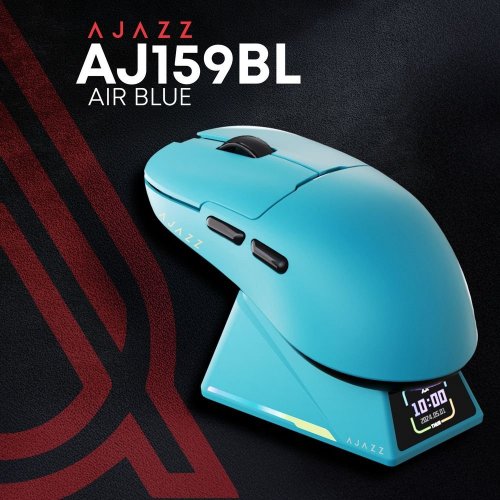 Уцінка миша Ajazz AJ159 APEX Wireless (AJM159-A-BLUE) Blue (Розкрита упаковка, 852711) купити в Україні: Київ, Львів, Хмельницький, Тернопіль, Івано-Франківськ | Низька ціна, відгуки, характеристики від TELEMART фото