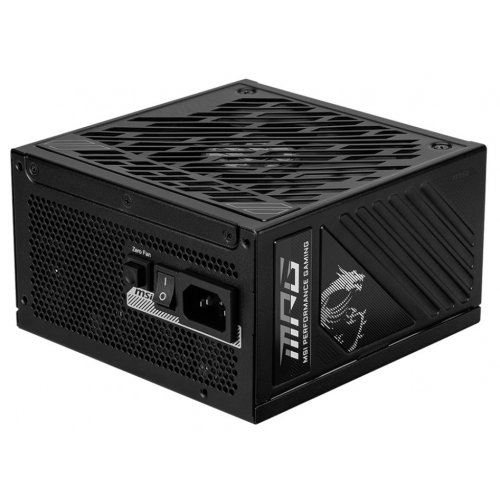 Уценка блок питания MSI MPG 850W PCIE5 (A850GS PCIE5) (Вскрытая упаковка, 852730) купить в Украине: Киев, Днепр, Харьков, Одесса  | Проверка совместимости, низкая цена, отзывы, характеристики от TELEMART фото