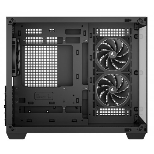 Корпус Deepcool CG330 3F Tempered Glass без БП (R-CG330-BKNGM3-G) Black купить в Украине: Киев, Днепр, Харьков, Одесса  | Проверка совместимости, низкая цена, отзывы, характеристики от TELEMART фото