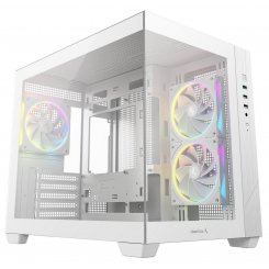 Корпус Deepcool CG330 3F Tempered Glass без БП (R-CG330-WHNGM3-G) White