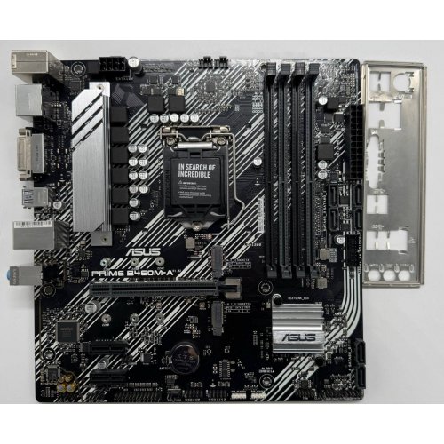 Материнская плата Asus PRIME B460M-A (s1200, Intel B460) (Восстановлено продавцом, 852819) купить в Украине: Киев, Днепр, Харьков, Одесса  | Проверка совместимости, низкая цена, отзывы, характеристики от TELEMART фото