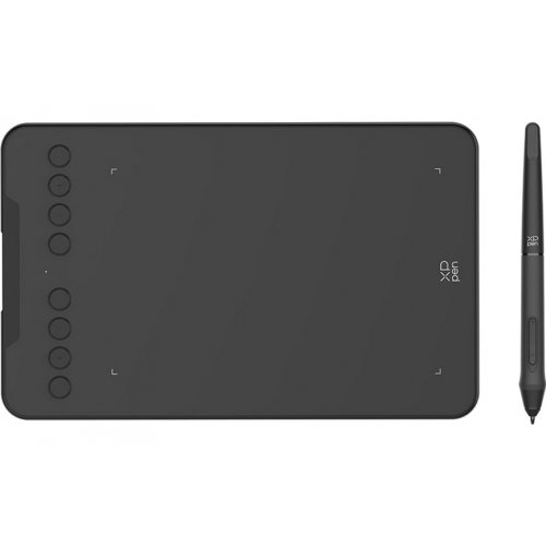 Графический планшет XP-Pen Deco Mini 7 V2 Black купить в Украине: Киев, Днепр, Харьков, Одесса  | Низкая цена, отзывы, характеристики от TELEMART фото