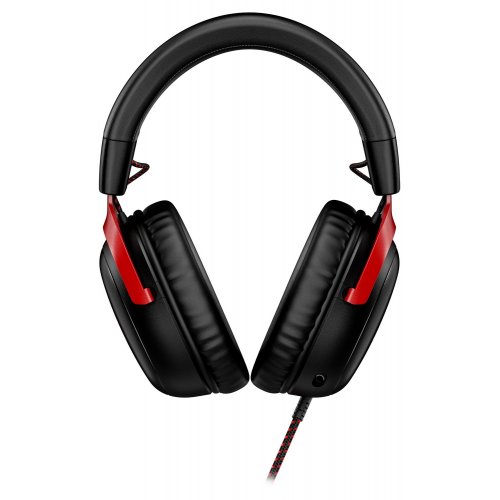 Уцінка навушники HyperX Cloud III (727A9AA) Black/Red (Розкрита упаковка, 852826) купити в Україні: Київ, Львів, Хмельницький, Тернопіль, Івано-Франківськ | Низька ціна, відгуки, характеристики від TELEMART фото