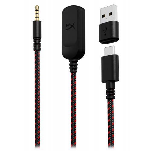 Уцінка навушники HyperX Cloud III (727A9AA) Black/Red (Розкрита упаковка, 852826) купити в Україні: Київ, Львів, Хмельницький, Тернопіль, Івано-Франківськ | Низька ціна, відгуки, характеристики від TELEMART фото