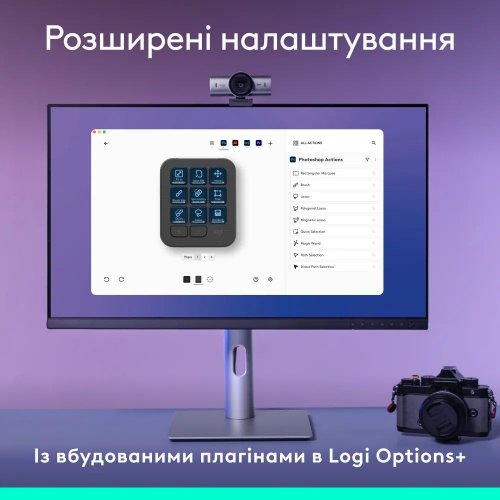 Консоль Logitech MX Creative Console (920-012931) Graphite купить в Украине: Киев, Днепр, Харьков, Одесса  | Низкая цена, отзывы, характеристики от TELEMART фото