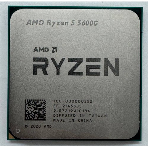 Процессор AMD Ryzen 5 5600G 3.9(4.4)GHz 16MB sAM4 Tray (100-000000252) (Восстановлено продавцом, 852844) купить в Украине: Киев, Днепр, Харьков, Одесса  | Проверка совместимости, низкая цена, отзывы, характеристики от TELEMART фото