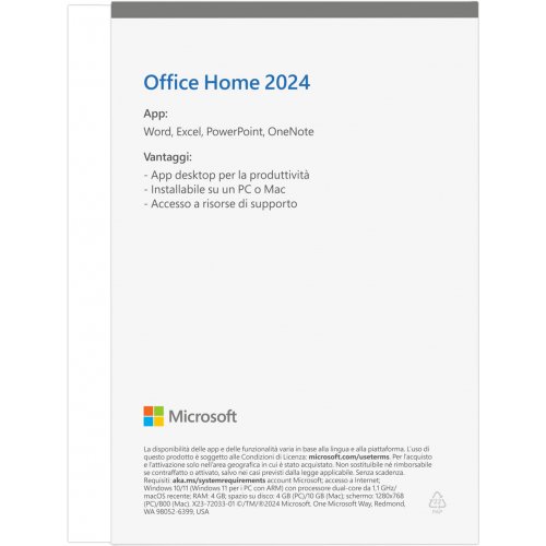 Офисное приложение Microsoft Office Home 2024 English FPP (EP2-06817) купить в Украине: Киев, Днепр, Харьков, Одесса  | Низкая цена, отзывы, характеристики от TELEMART фото