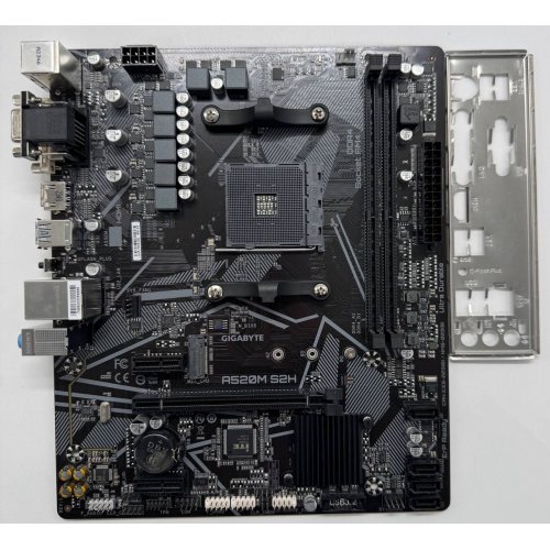 Материнская плата Gigabyte A520M S2H (sAM4, AMD A520) (Восстановлено продавцом, 852897) купить в Украине: Киев, Днепр, Харьков, Одесса  | Проверка совместимости, низкая цена, отзывы, характеристики от TELEMART фото