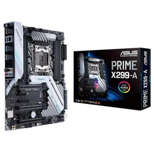 Материнская плата Asus PRIME X299-A (s2066, Intel X299) (Восстановлено продавцом, 852905) купить в Украине: Киев, Днепр, Харьков, Одесса  | Проверка совместимости, низкая цена, отзывы, характеристики от TELEMART фото