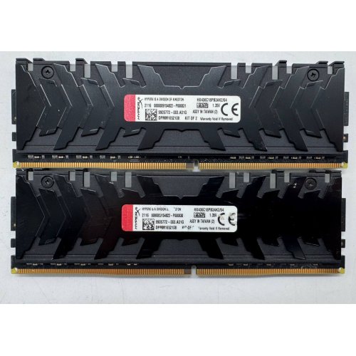 Озу HyperX DDR4 64GB (2x32GB) 3600Mhz Predator RGB (HX436C18PB3AK2/64) (Восстановлено продавцом, 852910) купить в Украине: Киев, Днепр, Харьков, Одесса  | Проверка совместимости, низкая цена, отзывы, характеристики от TELEMART фото