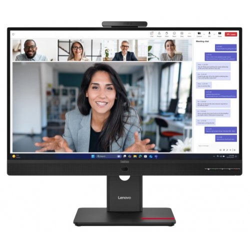 Монитор Lenovo ThinkVision T27QD-4v (64B8UAR1EU) Eclipse Black купить в Украине: Киев, Днепр, Харьков, Одесса  | Низкая цена, отзывы, характеристики от TELEMART фото