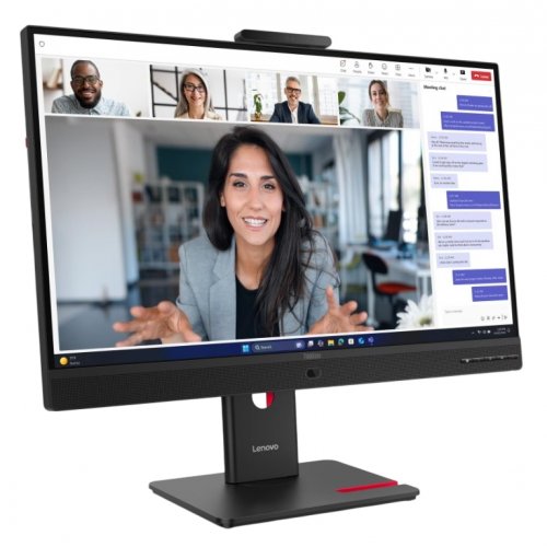 Монитор Lenovo ThinkVision T27QD-4v (64B8UAR1EU) Eclipse Black купить в Украине: Киев, Днепр, Харьков, Одесса  | Низкая цена, отзывы, характеристики от TELEMART фото