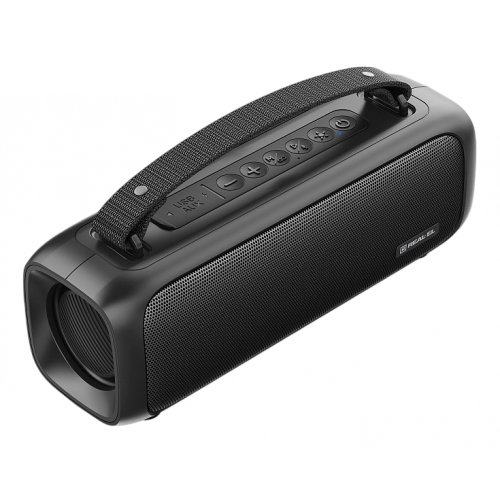 Портативная акустика REAL-EL X-717 (EL121600021) Black купить в Украине: Киев, Днепр, Харьков, Одесса  | Низкая цена, отзывы, характеристики от TELEMART фото