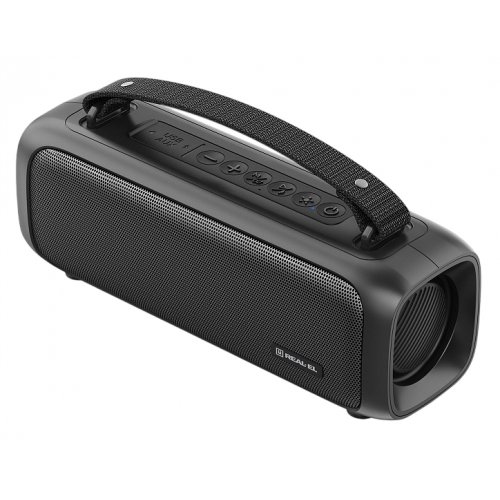 Портативная акустика REAL-EL X-717 (EL121600021) Black купить в Украине: Киев, Днепр, Харьков, Одесса  | Низкая цена, отзывы, характеристики от TELEMART фото