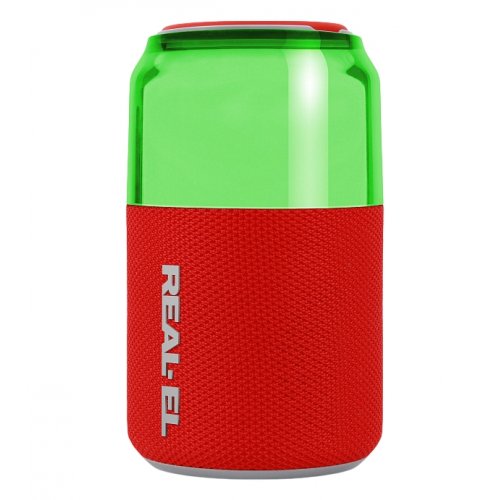 Портативная акустика REAL-EL X-705 (EL121600025) Red купить в Украине: Киев, Днепр, Харьков, Одесса  | Низкая цена, отзывы, характеристики от TELEMART фото