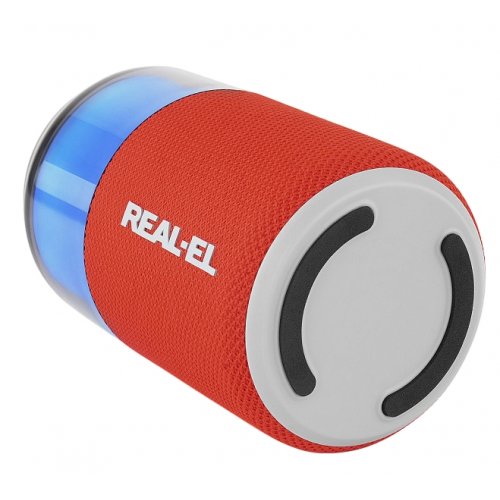 Портативная акустика REAL-EL X-705 (EL121600025) Red купить в Украине: Киев, Днепр, Харьков, Одесса  | Низкая цена, отзывы, характеристики от TELEMART фото