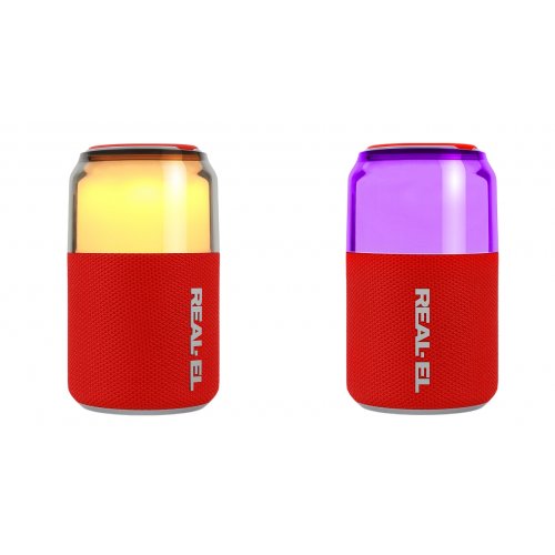 Портативная акустика REAL-EL X-705 (EL121600025) Red купить в Украине: Киев, Днепр, Харьков, Одесса  | Низкая цена, отзывы, характеристики от TELEMART фото