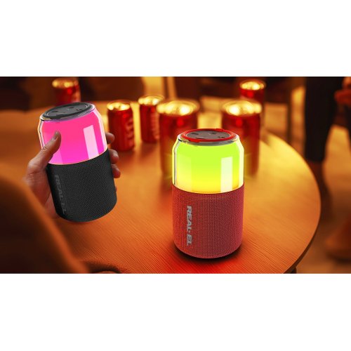 Портативная акустика REAL-EL X-705 (EL121600025) Red купить в Украине: Киев, Днепр, Харьков, Одесса  | Низкая цена, отзывы, характеристики от TELEMART фото