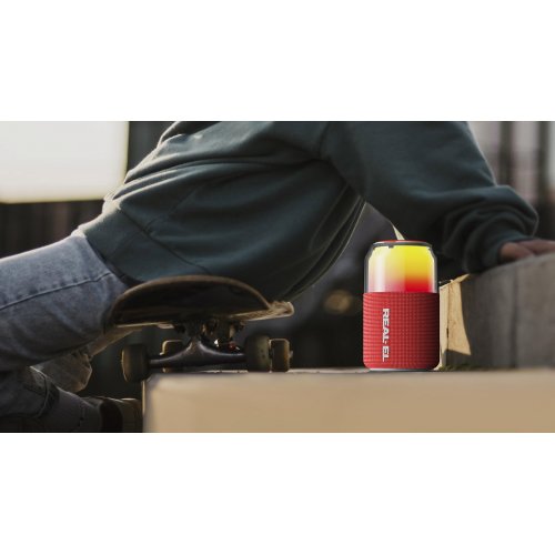 Портативная акустика REAL-EL X-705 (EL121600025) Red купить в Украине: Киев, Днепр, Харьков, Одесса  | Низкая цена, отзывы, характеристики от TELEMART фото