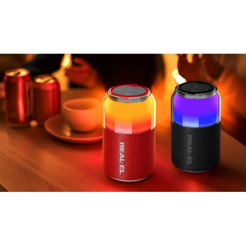 Портативная акустика REAL-EL X-705 (EL121600025) Red купить в Украине: Киев, Днепр, Харьков, Одесса  | Низкая цена, отзывы, характеристики от TELEMART фото