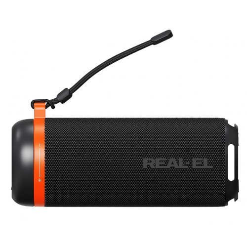Портативная акустика REAL-EL X-711 (EL121600026) Black купить в Украине: Киев, Днепр, Харьков, Одесса  | Низкая цена, отзывы, характеристики от TELEMART фото