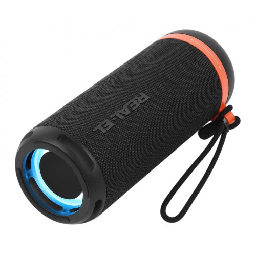 Портативная акустика REAL-EL X-711 (EL121600026) Black купить в Украине: Киев, Днепр, Харьков, Одесса  | Низкая цена, отзывы, характеристики от TELEMART фото