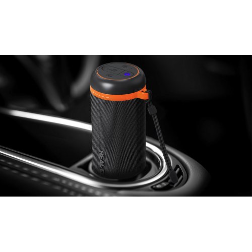 Портативная акустика REAL-EL X-711 (EL121600026) Black купить в Украине: Киев, Днепр, Харьков, Одесса  | Низкая цена, отзывы, характеристики от TELEMART фото