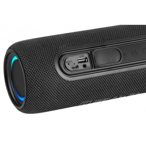 Портативная акустика REAL-EL X-715 (EL121600027) Black купить в Украине: Киев, Днепр, Харьков, Одесса  | Низкая цена, отзывы, характеристики от TELEMART фото