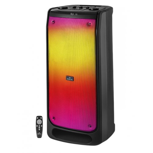 Портативная акустика REAL-EL X-797 (EL121600023) Black купить в Украине: Киев, Днепр, Харьков, Одесса  | Низкая цена, отзывы, характеристики от TELEMART фото