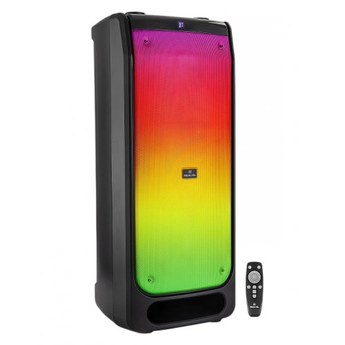 Портативная акустика REAL-EL X-797 (EL121600023) Black купить в Украине: Киев, Днепр, Харьков, Одесса  | Низкая цена, отзывы, характеристики от TELEMART фото