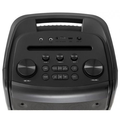 Портативная акустика REAL-EL X-797 (EL121600023) Black купить в Украине: Киев, Днепр, Харьков, Одесса  | Низкая цена, отзывы, характеристики от TELEMART фото