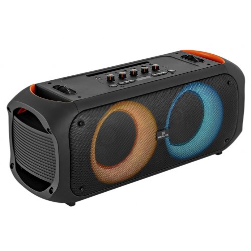 Портативная акустика REAL-EL X-795 (EL121600022) Black купить в Украине: Киев, Днепр, Харьков, Одесса  | Низкая цена, отзывы, характеристики от TELEMART фото